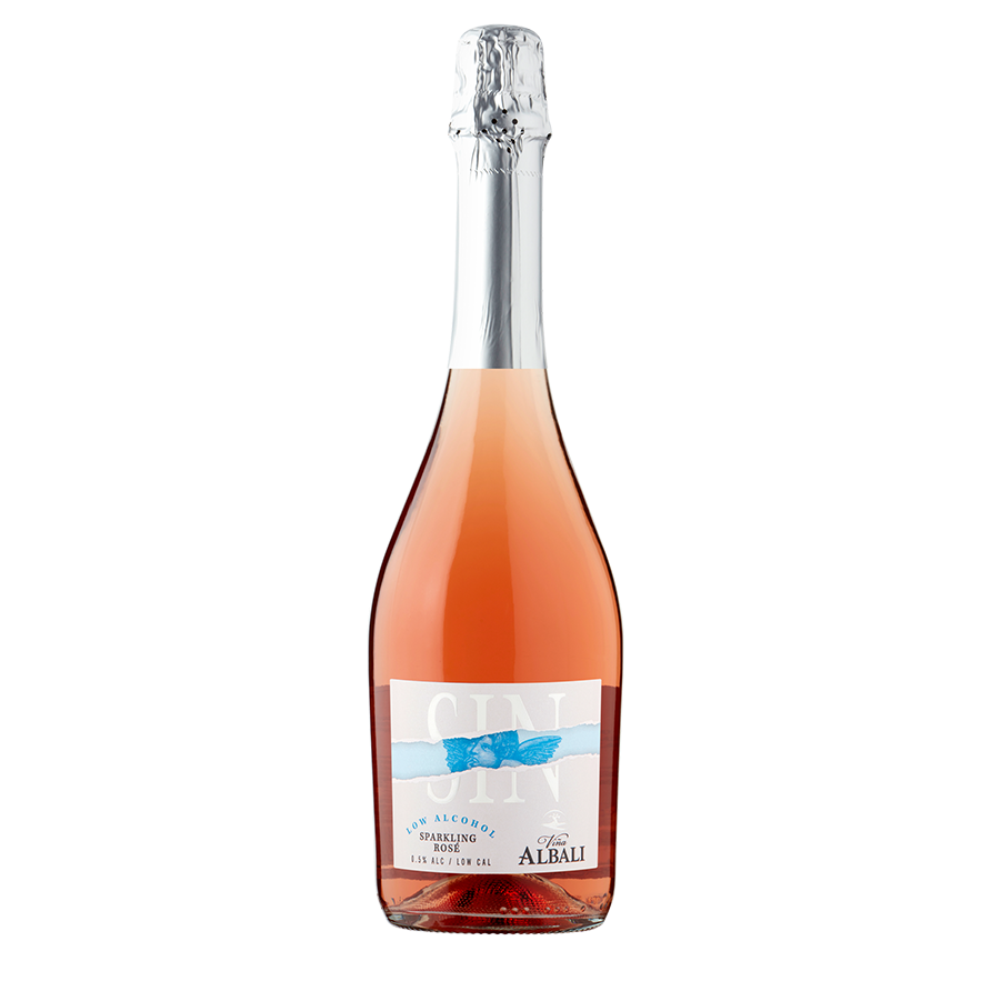 Viña Albali Sparkling Rose- Low Alcohol - Viña Albali